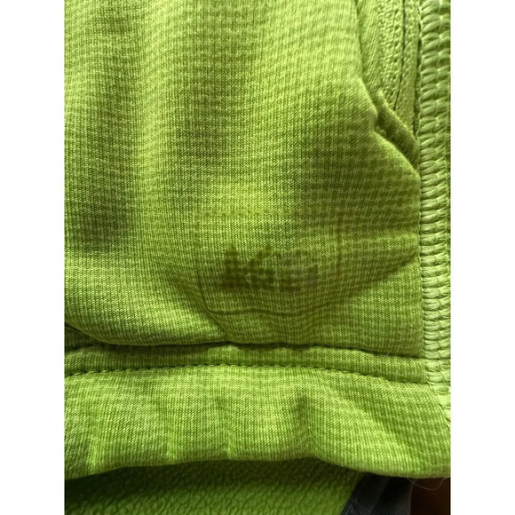 REI Ladro Polartec Hooded Full Zip Jacket Women's Size M Green - Picture 6 of 10